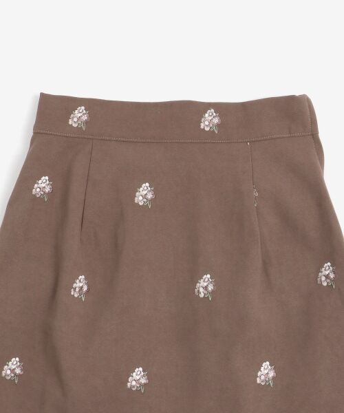 MAJESTIC LEGON / マジェスティックレゴン ミニ・ひざ丈スカート | エンブロイダリースカート | 詳細2