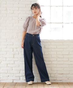 MAJESTIC LEGON / マジェスティックレゴン デニムパンツ | ストレートデニムパンツ