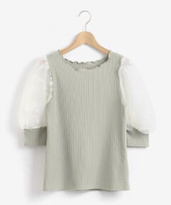 MAJESTIC LEGON / マジェスティックレゴン カットソー | フラワーホイップトップス