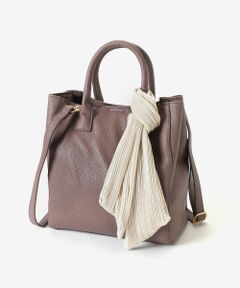 MAJESTIC LEGON / マジェスティックレゴン トートバッグ | スカーフ付スクエアトート