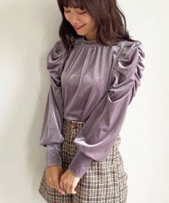 MAJESTIC LEGON / マジェスティックレゴン カットソー | ベロアパワショルトップス