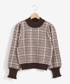 MAJESTIC LEGON / マジェスティックレゴン ニット・セーター | チェックパターンニット