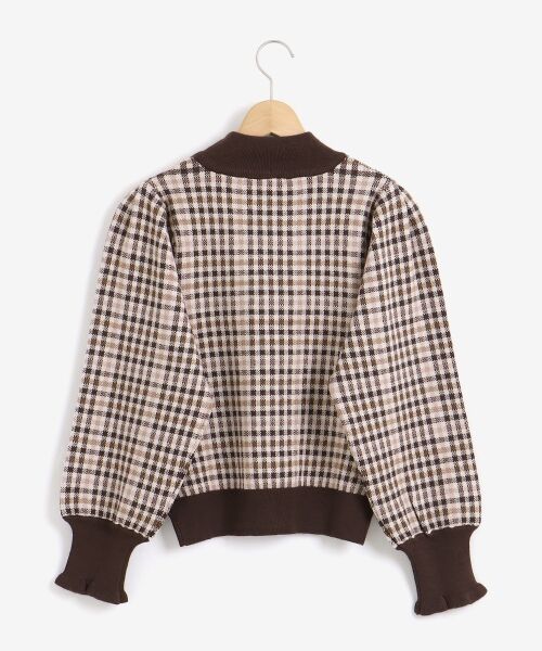 MAJESTIC LEGON / マジェスティックレゴン ニット・セーター | チェックパターンニット | 詳細7