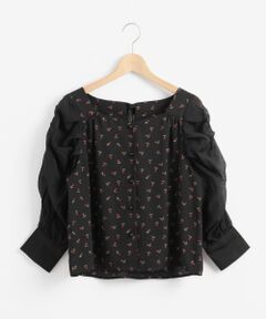 MAJESTIC LEGON / マジェスティックレゴン シャツ・ブラウス | パワショルフラワーブラウス