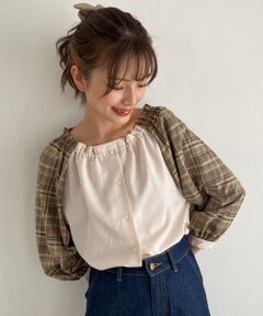 MAJESTIC LEGON / マジェスティックレゴン シャツ・ブラウス | オトメスリーブトップス