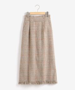 MAJESTIC LEGON / マジェスティックレゴン ロング・マキシ丈スカート | フリンジムードIラインスカート