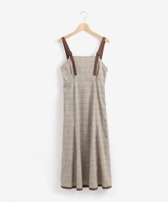 MAJESTIC LEGON / マジェスティックレゴン ロング・マキシ丈ワンピース | レトロチェックキャミワンピース