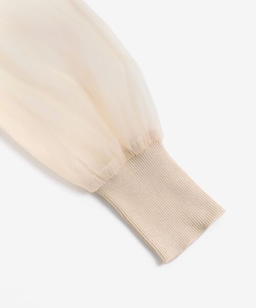 MAJESTIC LEGON / マジェスティックレゴン ロング・マキシ丈ワンピース | バイカラーニットワンピース | 詳細19