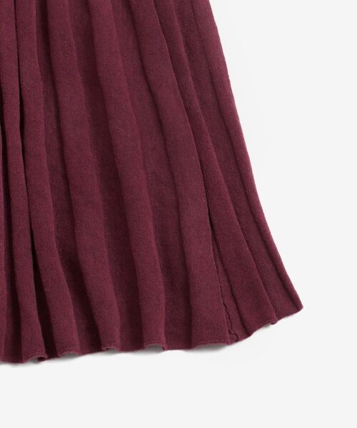 MAJESTIC LEGON / マジェスティックレゴン ロング・マキシ丈ワンピース | パフスリーブロングニットワンピース | 詳細26