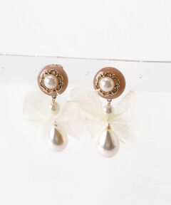 MAJESTIC LEGON / マジェスティックレゴン ピアス・イヤリング | シアーリボンイヤリング