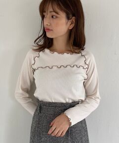 MAJESTIC LEGON / マジェスティックレゴン カットソー | アシメメロウトップス