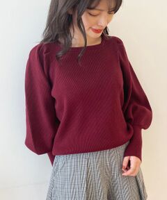 MAJESTIC LEGON / マジェスティックレゴン ニット・セーター | スクエアネックパワショルニット