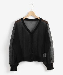 MAJESTIC LEGON / マジェスティックレゴン カーディガン・ボレロ | シアーカーディガン