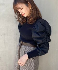 MAJESTIC LEGON / マジェスティックレゴン ニット・セーター | スリーブコンシャスニット