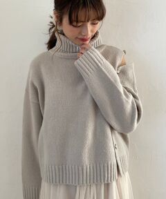 MAJESTIC LEGON / マジェスティックレゴン ニット・セーター | アシンメトリー2wayニット