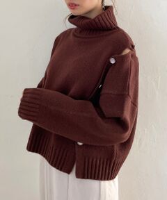 MAJESTIC LEGON / マジェスティックレゴン ニット・セーター | アシンメトリー2wayニット