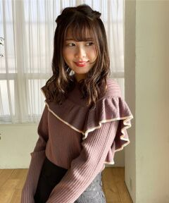 MAJESTIC LEGON / マジェスティックレゴン ニット・セーター | ガーリーフリルニット