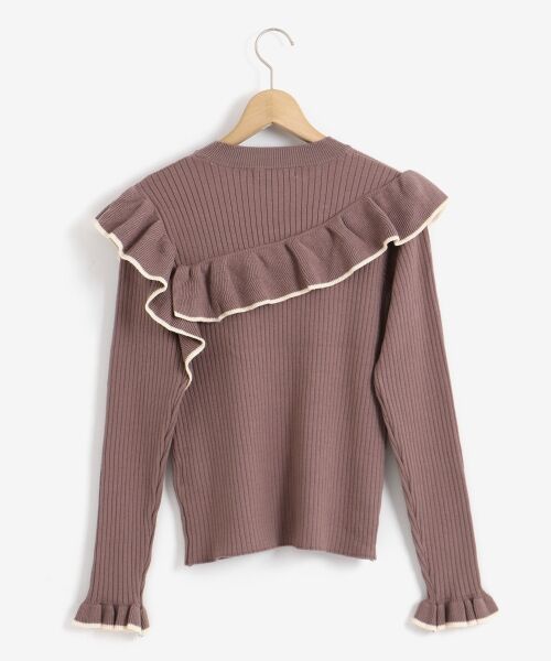 MAJESTIC LEGON / マジェスティックレゴン ニット・セーター | ガーリーフリルニット | 詳細3