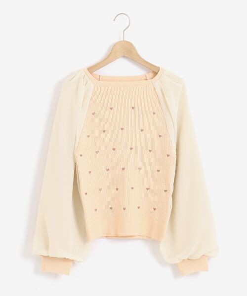 MAJESTIC LEGON / マジェスティックレゴン ニット・セーター | アソート刺繍スクエアニット | 詳細17