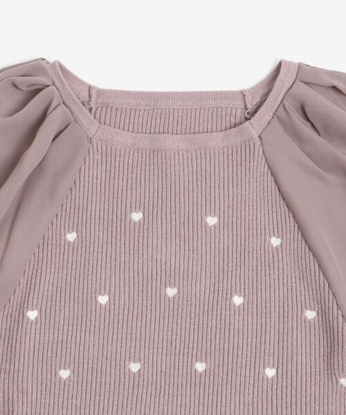 MAJESTIC LEGON / マジェスティックレゴン ニット・セーター | アソート刺繍スクエアニット | 詳細22