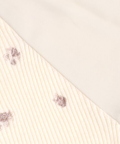 MAJESTIC LEGON / マジェスティックレゴン ニット・セーター | アソート刺繍スクエアニット | 詳細25