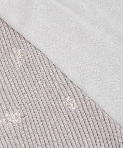 MAJESTIC LEGON / マジェスティックレゴン ニット・セーター | アソート刺繍スクエアニット | 詳細27