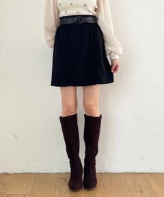 MAJESTIC LEGON / マジェスティックレゴン ミニ・ひざ丈スカート | コーデュロイミニスカート