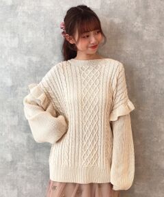 MAJESTIC LEGON / マジェスティックレゴン ニット・セーター | マルチwayケーブルニット