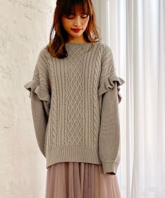 MAJESTIC LEGON / マジェスティックレゴン ニット・セーター | マルチwayケーブルニット