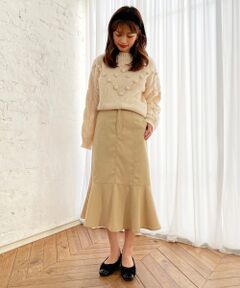 MAJESTIC LEGON / マジェスティックレゴン ロング・マキシ丈スカート | マーメイドステッチスカート