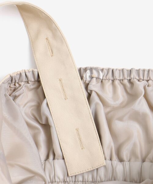 MAJESTIC LEGON / マジェスティックレゴン ロング・マキシ丈ワンピース | サテンプリーツコンビワンピ | 詳細18