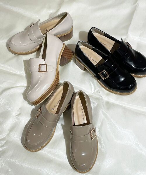 セール ベルト付ローファー ビジネス ドレスシューズ Majestic Legon マジェスティックレゴン ファッション通販 タカシマヤファッションスクエア