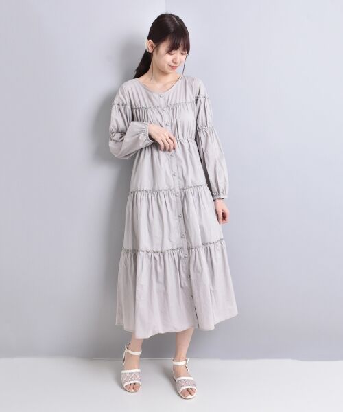 セール ティアードレディワンピ ロング マキシ丈ワンピース Majestic Legon マジェスティックレゴン ファッション通販 タカシマヤファッションスクエア