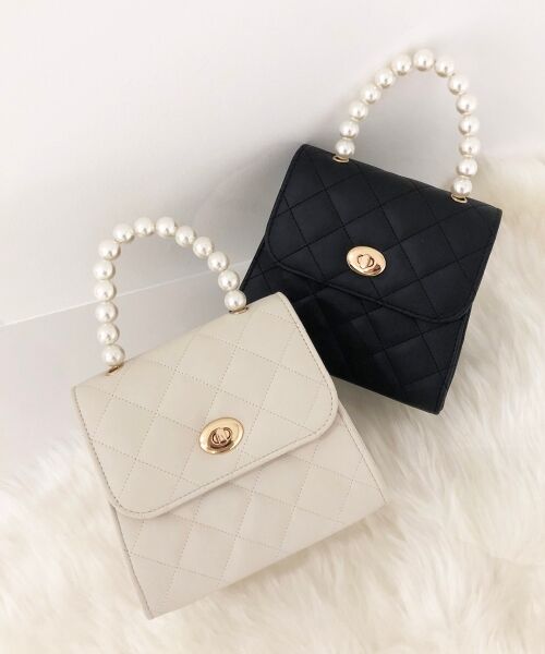 パールハンドルキルティングバッグ ハンドバッグ Majestic Legon マジェスティックレゴン ファッション通販 タカシマヤ ファッションスクエア