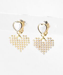 MAJESTIC LEGON / マジェスティックレゴン ピアス・イヤリング | ハートパールイヤリング