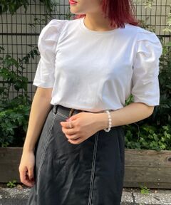 MAJESTIC LEGON / マジェスティックレゴン カットソー | コンシャススリーブカットトップス