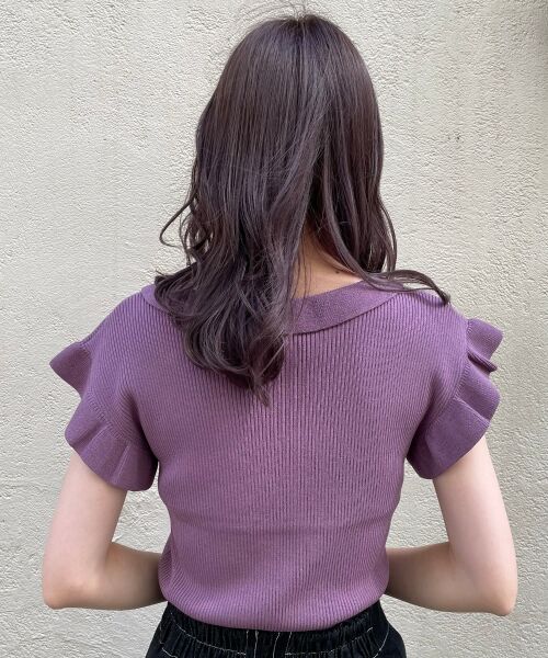 MAJESTIC LEGON / マジェスティックレゴン ニット・セーター | フリルレディニット | 詳細15