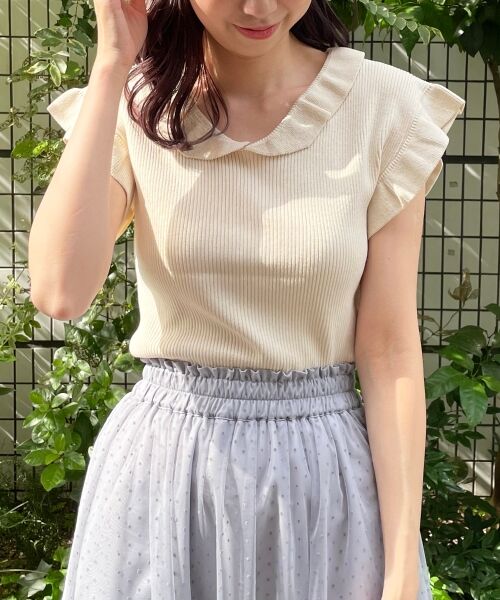 MAJESTIC LEGON / マジェスティックレゴン ニット・セーター | フリルレディニット | 詳細2