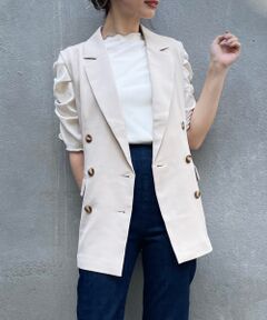 MAJESTIC LEGON / マジェスティックレゴン シャツ・ブラウス | ノースリーブテーラージャケット