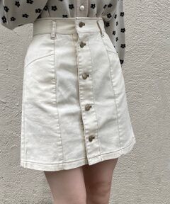 MAJESTIC LEGON / マジェスティックレゴン ミニ・ひざ丈スカート | ステッチミニスカート