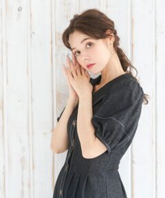 MAJESTIC LEGON / マジェスティックレゴン ロング・マキシ丈ワンピース | ステッチコンシャスワンピ