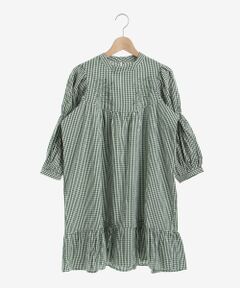 MAJESTIC LEGON / マジェスティックレゴン ミニ丈・ひざ丈ワンピース | エンブロイダリーミニワンピ