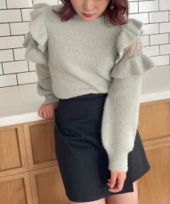 MAJESTIC LEGON / マジェスティックレゴン ニット・セーター | Ladyフリルシャギーニット