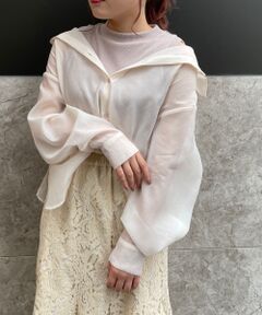 MAJESTIC LEGON / マジェスティックレゴン シャツ・ブラウス | タンクセットエアリーシャツ