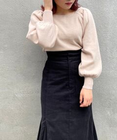 MAJESTIC LEGON / マジェスティックレゴン カーディガン・ボレロ | 前後2WAYスクエアニット