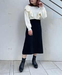 MAJESTIC LEGON / マジェスティックレゴン ロング・マキシ丈ワンピース | レイヤードレディワンピ
