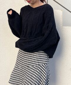 MAJESTIC LEGON / マジェスティックレゴン ニット・セーター | マシュマロモールVネックニット