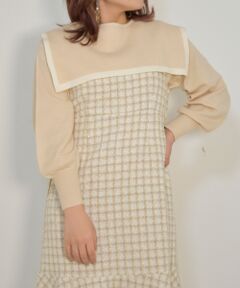 MAJESTIC LEGON / マジェスティックレゴン ニット・セーター | セーラーカラーニット