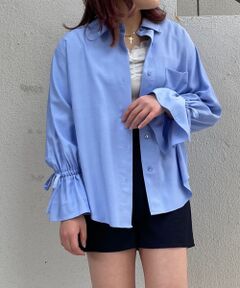 MAJESTIC LEGON / マジェスティックレゴン シャツ・ブラウス | キャンディスリーブシャツ