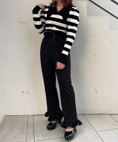 MAJESTIC LEGON / マジェスティックレゴン その他パンツ | プチフリルハイウエストパンツ